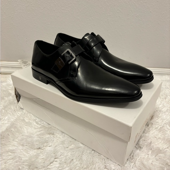 Versace Collection Men\'s Black Leather Dress Shoes main image 10